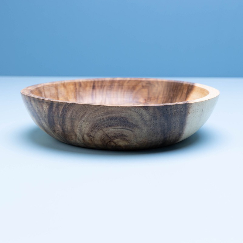 Salad Bowl, 30 cm, Wood - KM-EG55-381