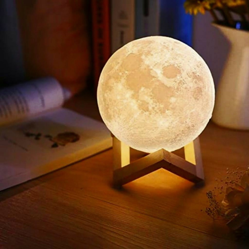 Moon Desk lamp, White -1083 - One Moon