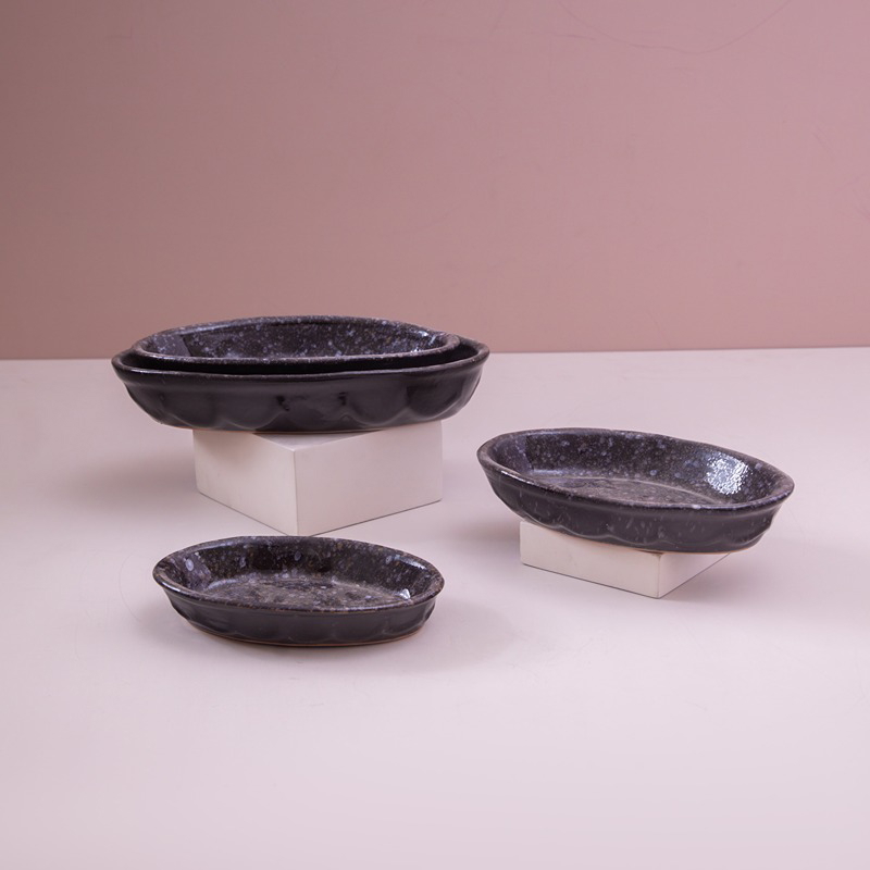 Heritage Clay Serveware Set, 4 Pcs, Multiple Colors - KM-EG55-425