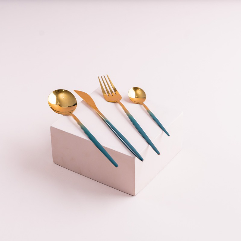 طقم تقديم جليم كت, 24 قطعة, متعدد الألوان - KM-EG55-457