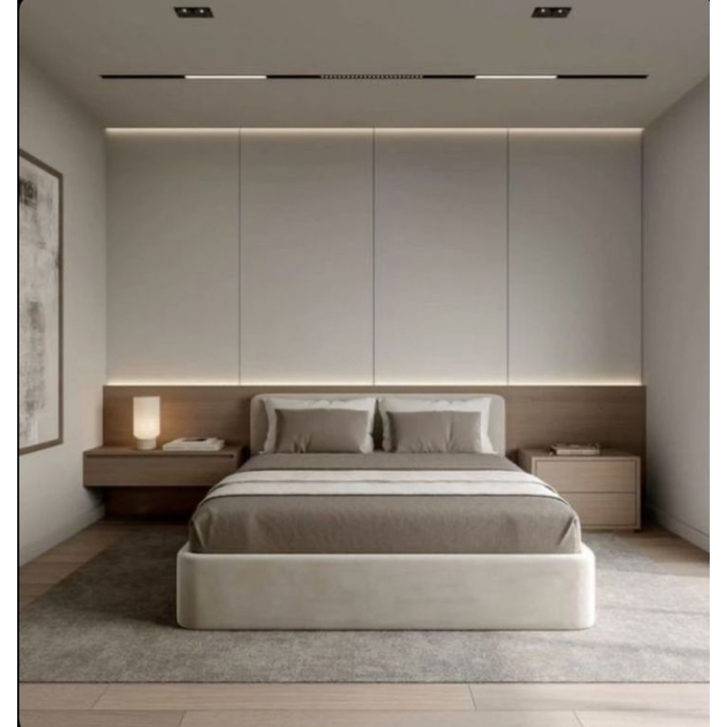 Bed, Multiple sizes, Off-white - KM-EG155-12