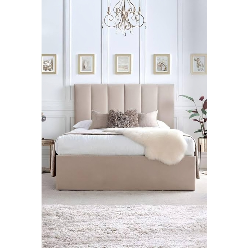 Bed, 120 cm, Beige - KM-EG171-12