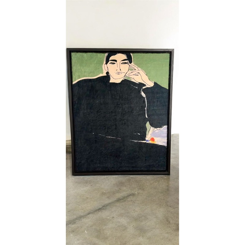 سجادة حائط بإطار, 80 سم × 100 سم, ألوان متعددة - KM-EG172-54