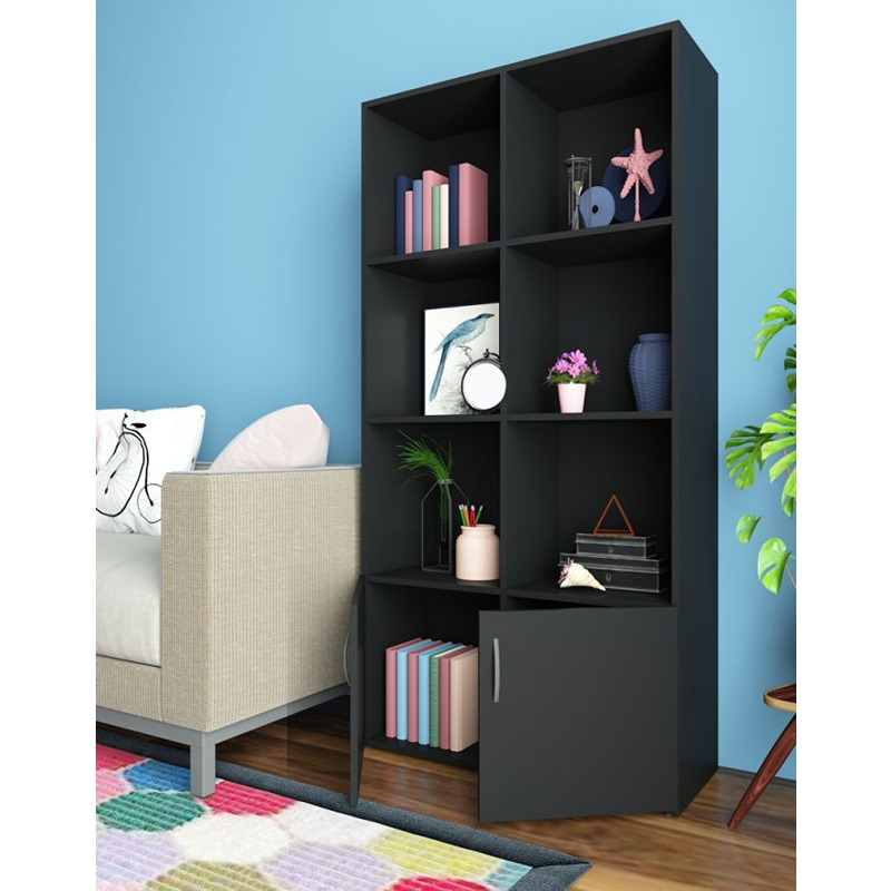 مكتبة, 80 سم, متعدد الألوان - KM-EG33-56