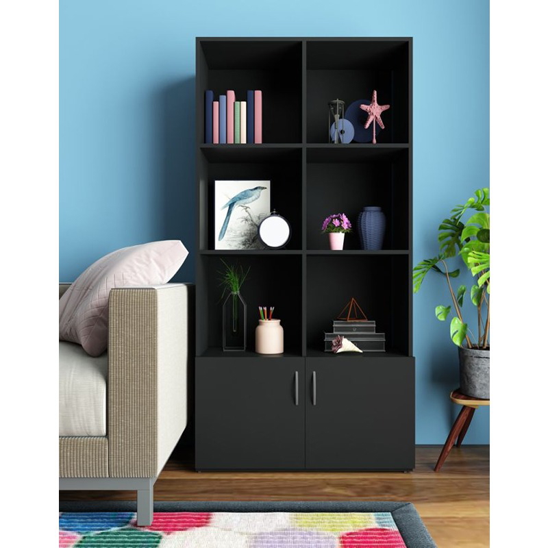 مكتبة, 80 سم, متعدد الألوان - KM-EG33-56