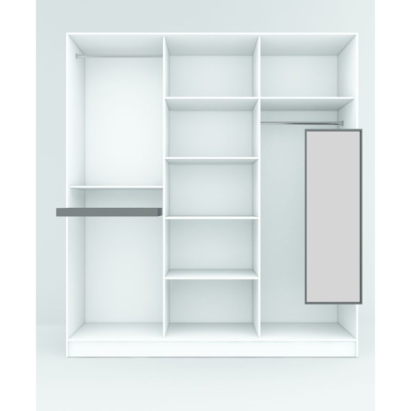 دولاب, 180 سم, متعدد الألوان - KM-EG33-63