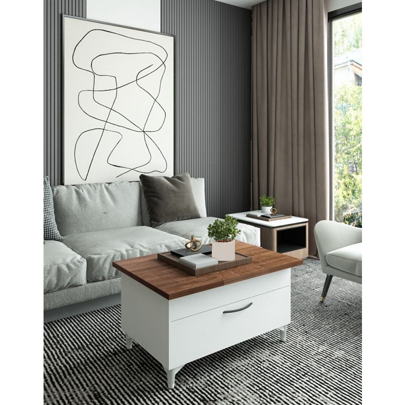 طاولة قهوة, 80 سم, متعدد الألوان - KM-EG33-65