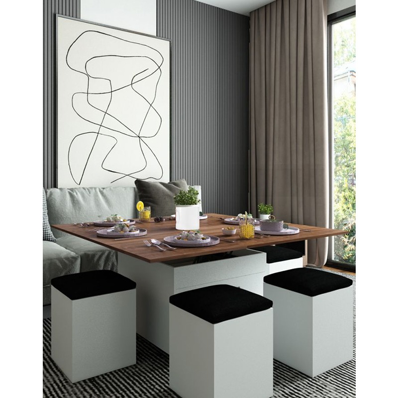 طاولة قهوة, 120 سم, متعدد الألوان - KM-EG33-67