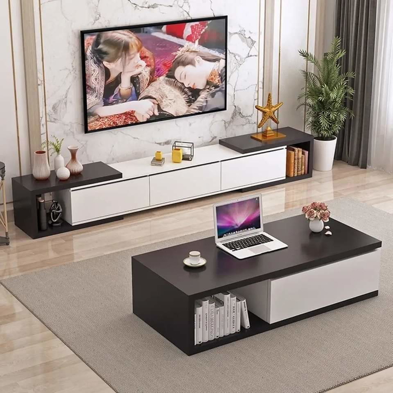 طقم وحدة تلفزيون, قطعتين, متعدد الألوان - KM-EG33-68