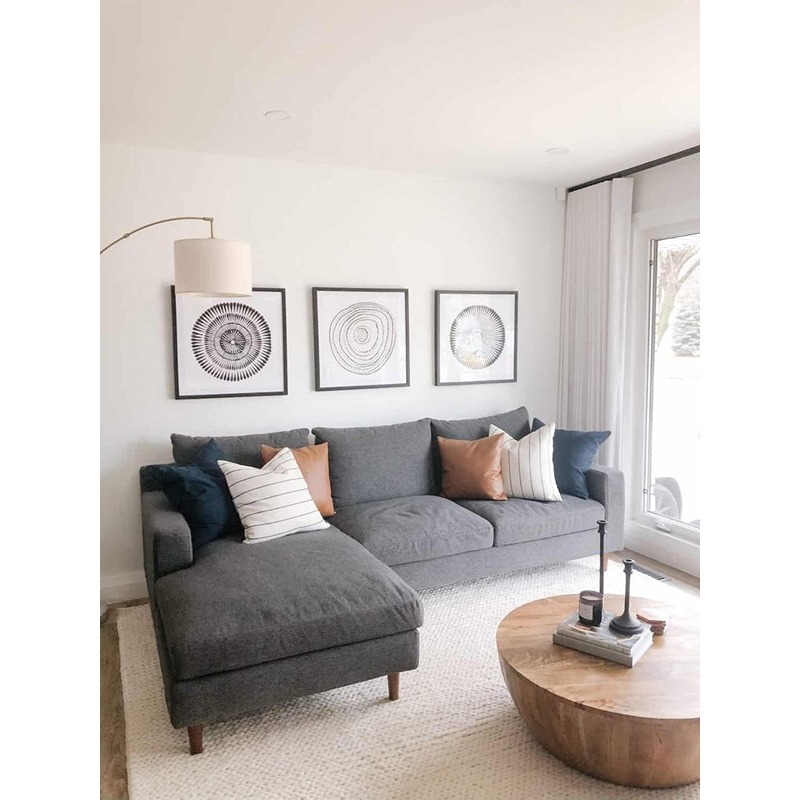 Corner Sofa, 260 cm, Grey - KM-EG174-01