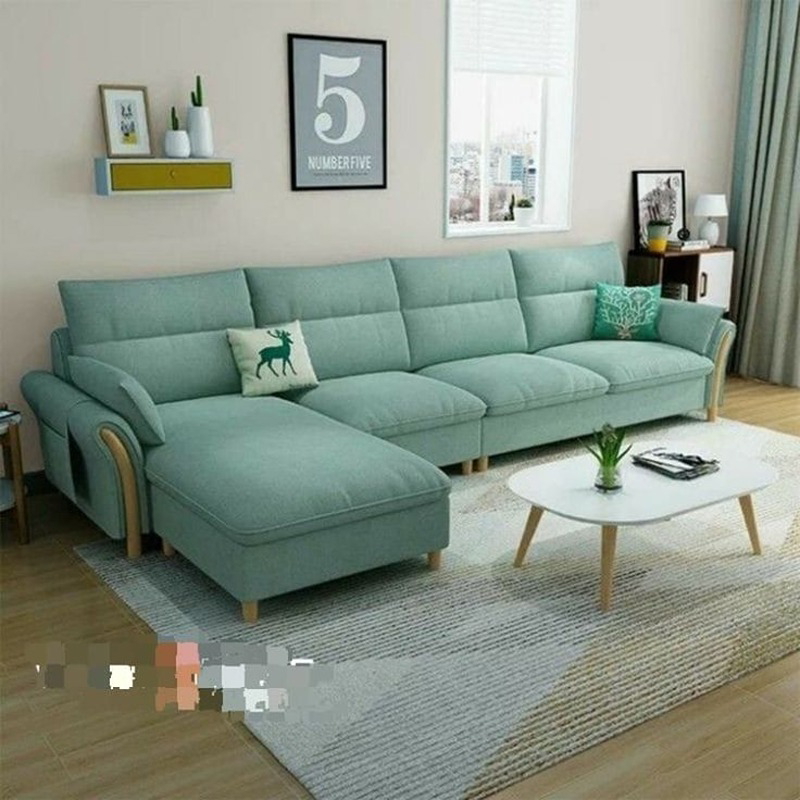 Corner Sofa, 300 cm, Mint Green - KM-EG174-11