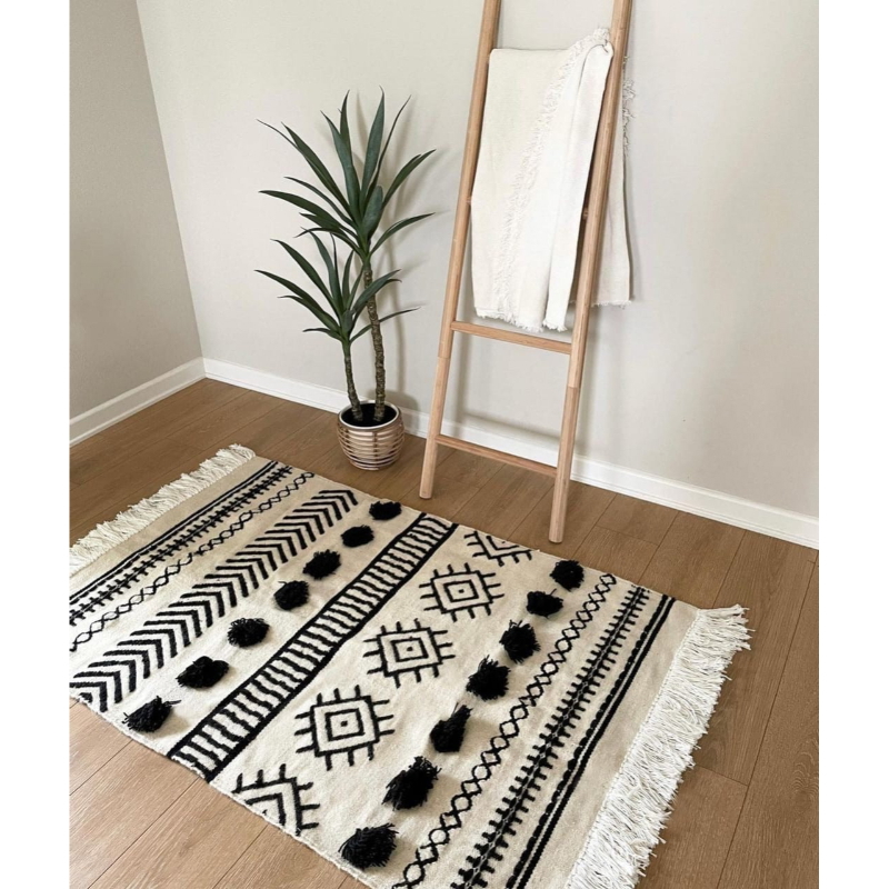 Wool Carpet, 150 × 80 cm, Multiple Colors - KM-EG175-51