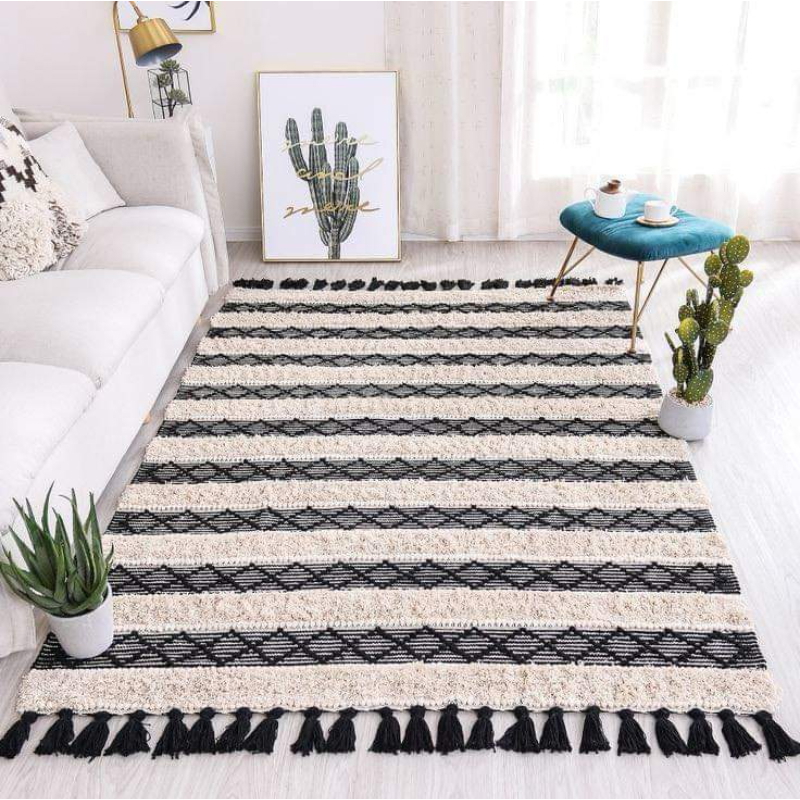Wool Carpet, 200 × 150 cm, Multiple Colors - KM-EG175-126