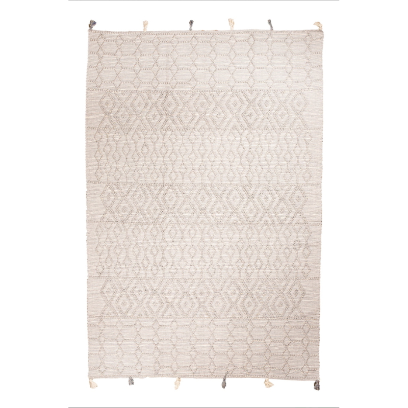 Wool carpet, 300 × 200 cm, Gray - KM-EG175-337