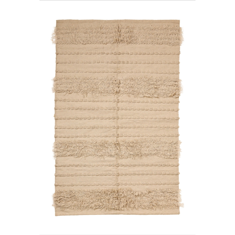 Wool carpet, 300 × 200 cm, Light Beige - KM-EG175-353