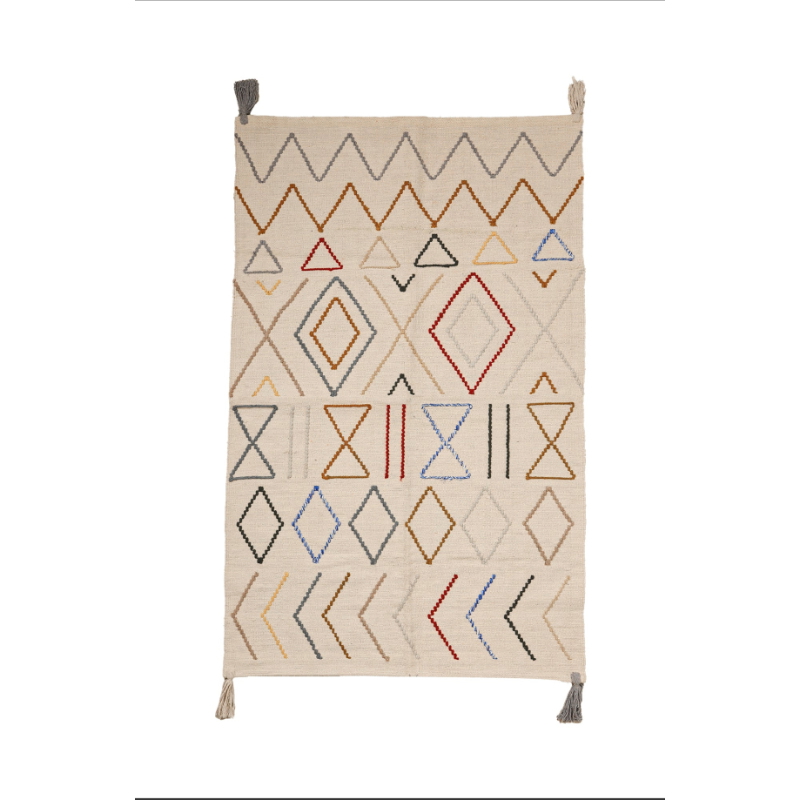 Wool carpet, 300 × 200 cm, Multiple Colors - KM-EG175-357