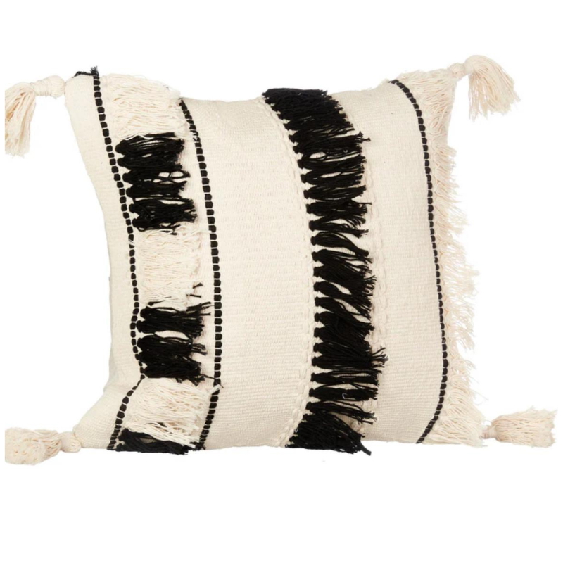 Wool cushion, 50 × 50 cm, beige - KM-EG175-404