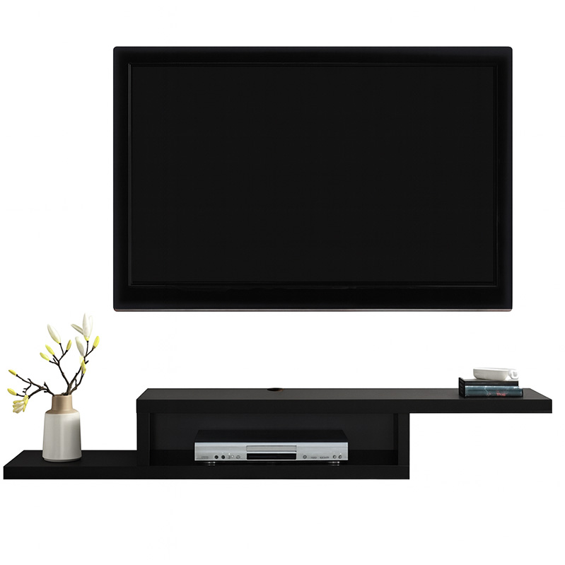 MDF wood TV unit, 110×20×18 cm - Multi color