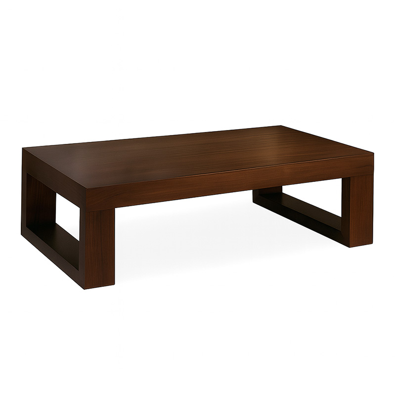 Beech wood Coffee Table, 80×50×45 cm- Brown