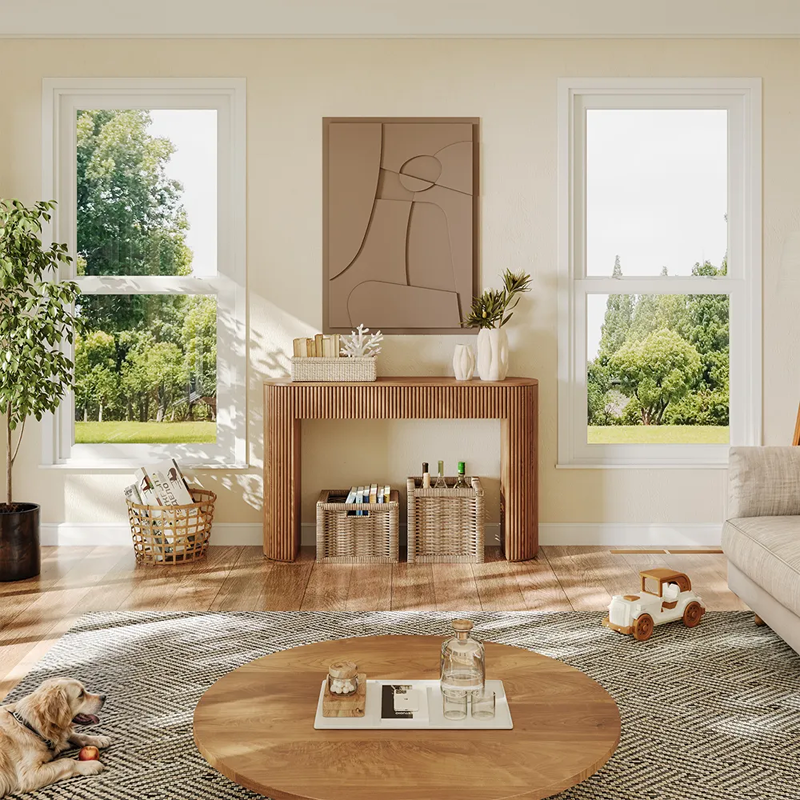 كونسول، 160 سم، خشبي - KM-EG67-34