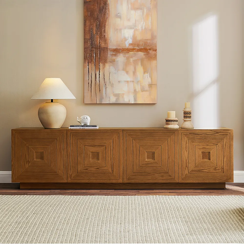 وحدة تلفزيون، 200 سم، بني - KM-EG67-37