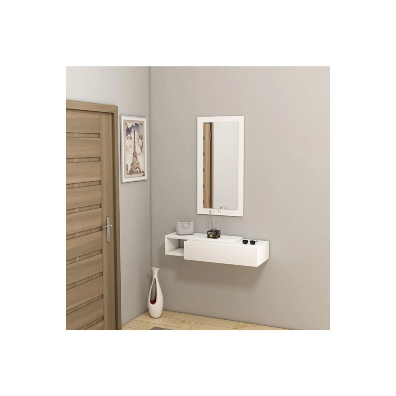 كونسول مع مرآة، قطعتين، متعدد الألوان - KM-EG67-50