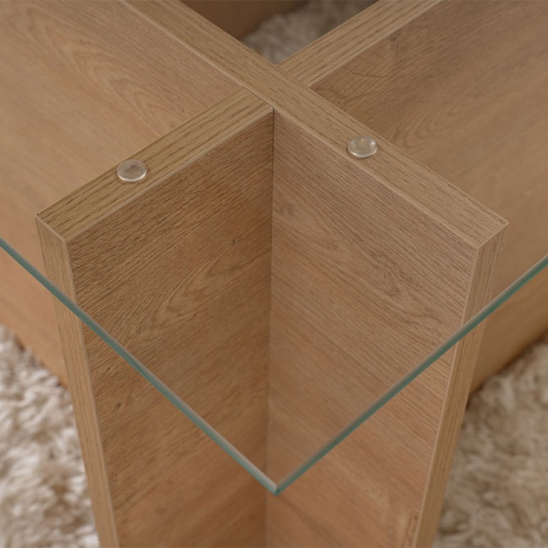 طاولة قهوة، 105 سم، خشبي - KM-EG67-57