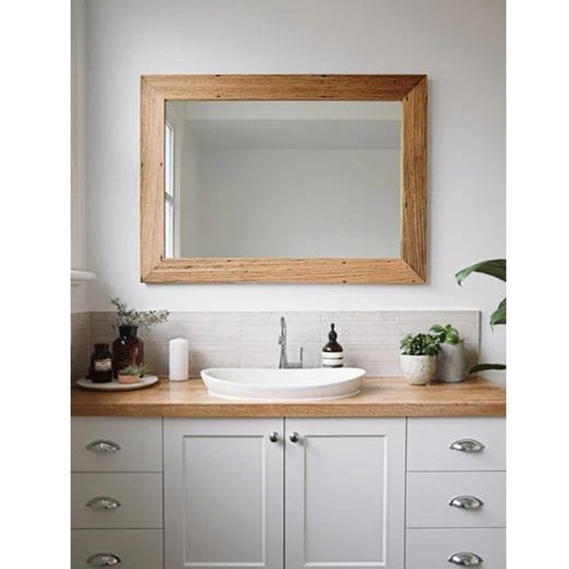 Wall Mirror, 65 × 90 cm, Wood - KM-EG102-212