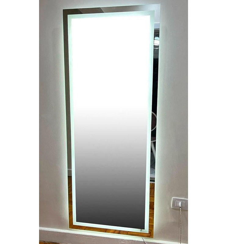 LED Mirror, 160 × 60 cm, Silver - KM-EG102-222