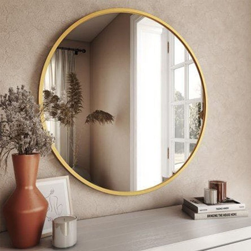 Wall Mirror, Multiple Sizes, Gold - KM-EG102-225