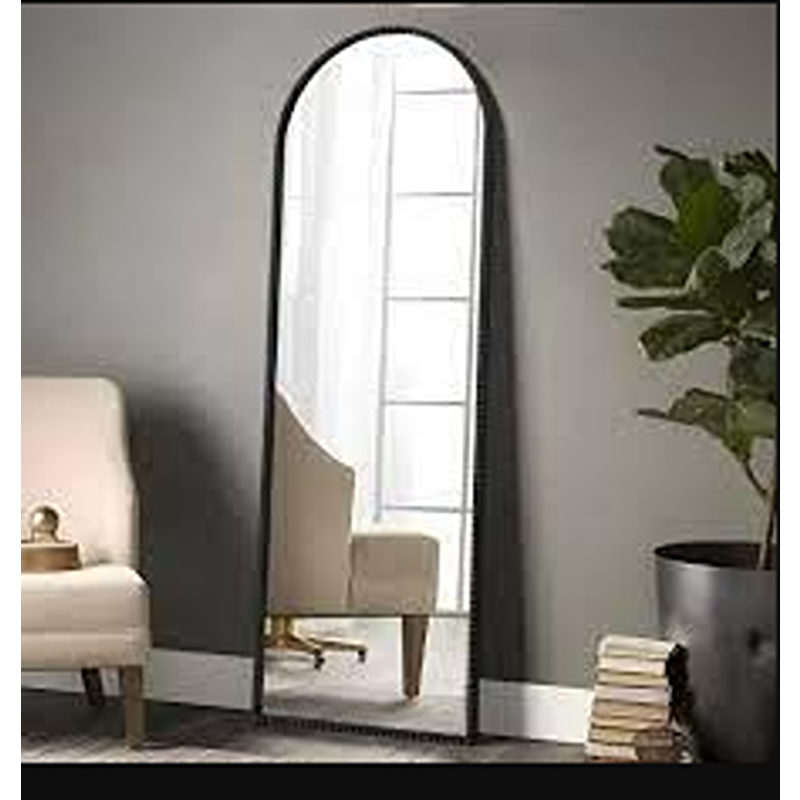 Floor Mirror, 165 × 55 cm, Black - KM-EG102-233