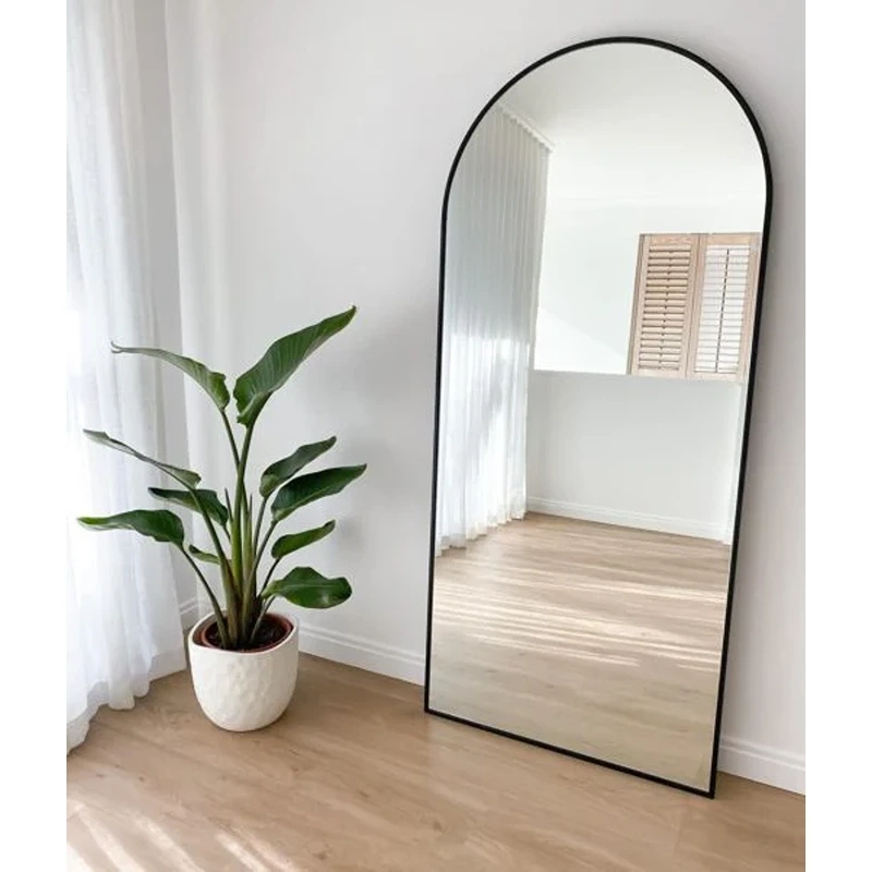 Floor Mirror, Multiple Sizes, Black - KM-EG102-238