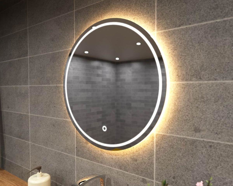 Touch Wall Mirror, 70 × 70 cm, Multi-Color - KM-EG76-82