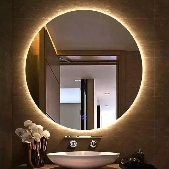 Touch Wall Mirror, 70 × 70 cm, Multi-Color - KM-EG76-83