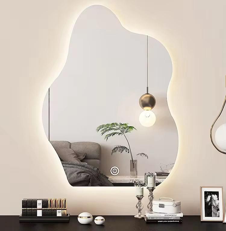 Touch Wall Mirror, 95 × 75 cm, Multi-Color - KM-EG76-87