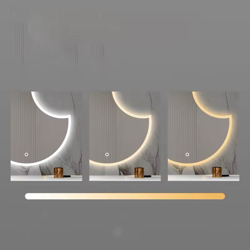 Touch Wall Mirror, 90 × 90 cm, Multi-Color - KM-EG76-88