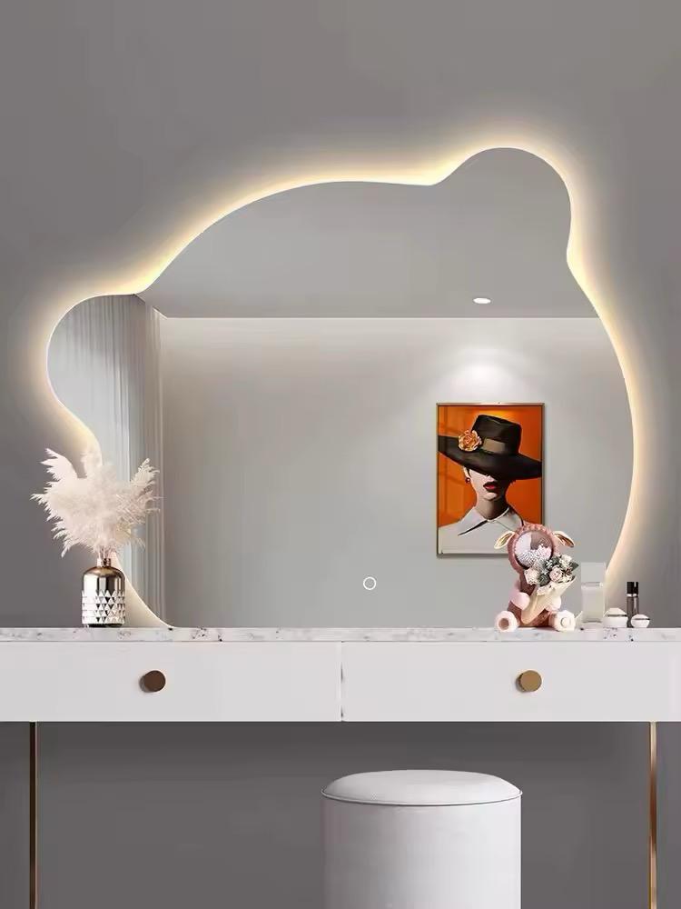 Touch Wall Mirror, 95 × 95 cm, Multi-Color - KM-EG76-89
