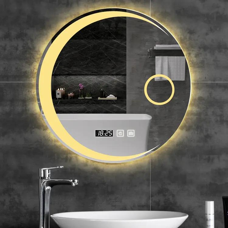 Smart Wall Mirror, 70 × 70 cm, Multi-Color - KM-EG76-93
