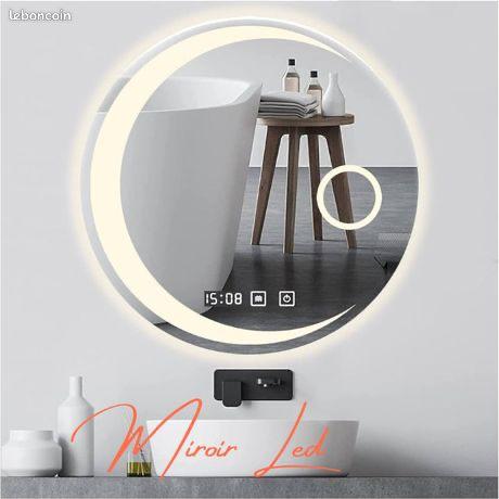 Smart Wall Mirror, 70 × 70 cm, Multi-Color - KM-EG76-93