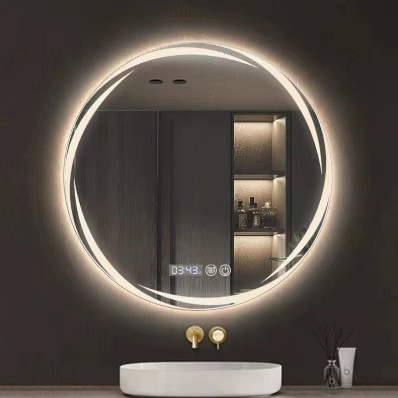 Smart Wall Mirror, 70 × 70 cm, Multi-Color - KM-EG76-94