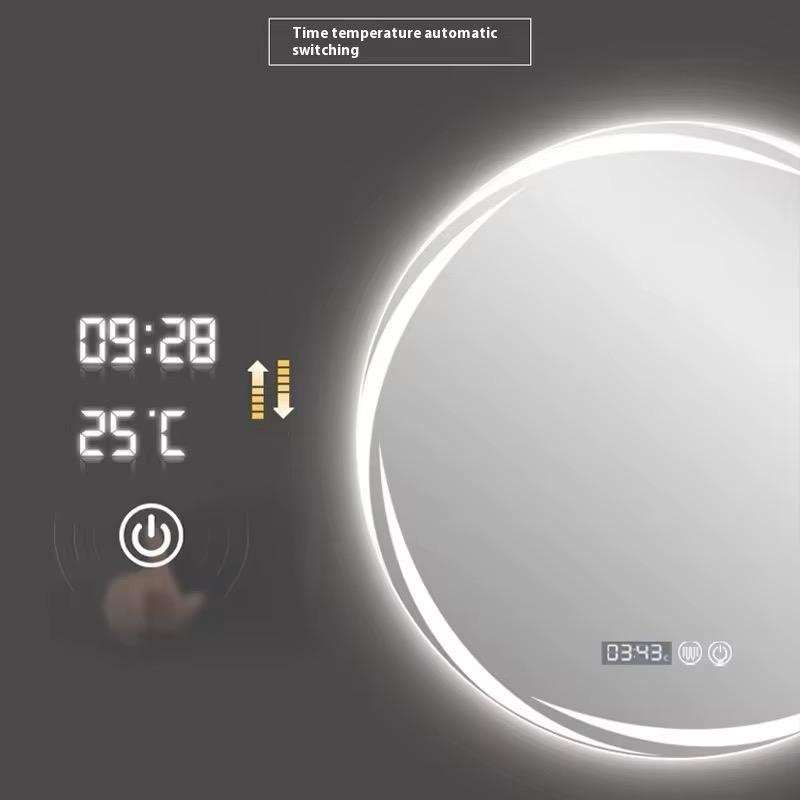 Smart Wall Mirror, 70 × 70 cm, Multi-Color - KM-EG76-94