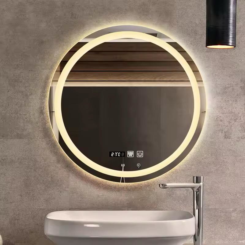 Smart Wall Mirror, 70 × 70 cm, Multi-Color - KM-EG76-95