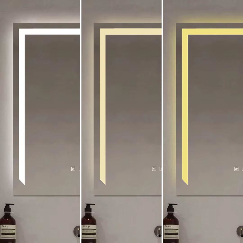 Smart Wall Mirror, 80 × 60 cm, Multi-Color - KM-EG76-96