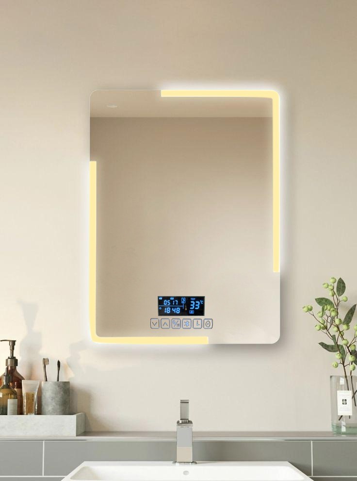 Smart Wall Mirror, 55 × 80 cm, Multi-Color - KM-EG76-99