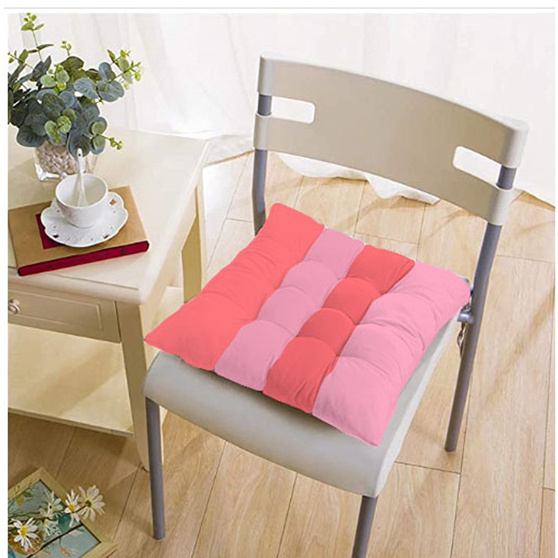 Chair Seating Cushions, Multiple Sizes, Pink/Coral Pink - KM-EG45-35