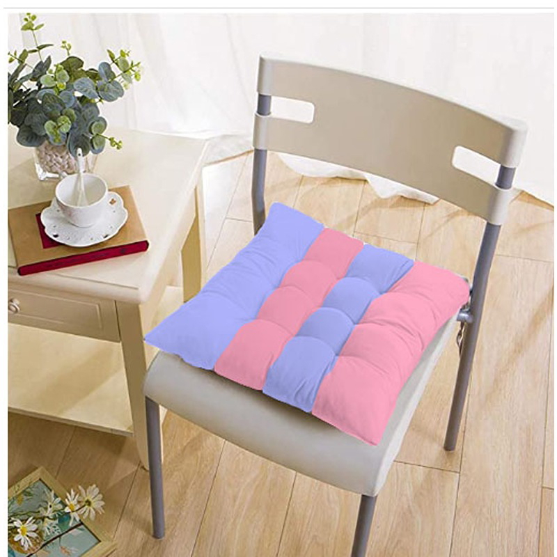 Chair Seating Cushions, Multiple Sizes, Lavender/Pink - KM-EG45-46