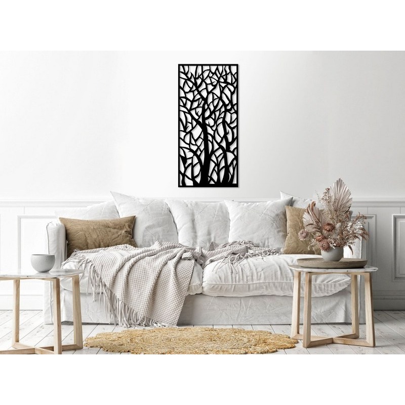 ديكور حائط خشبي، 40 × 80 سم، متعدد الألوان - KM-EG31-227