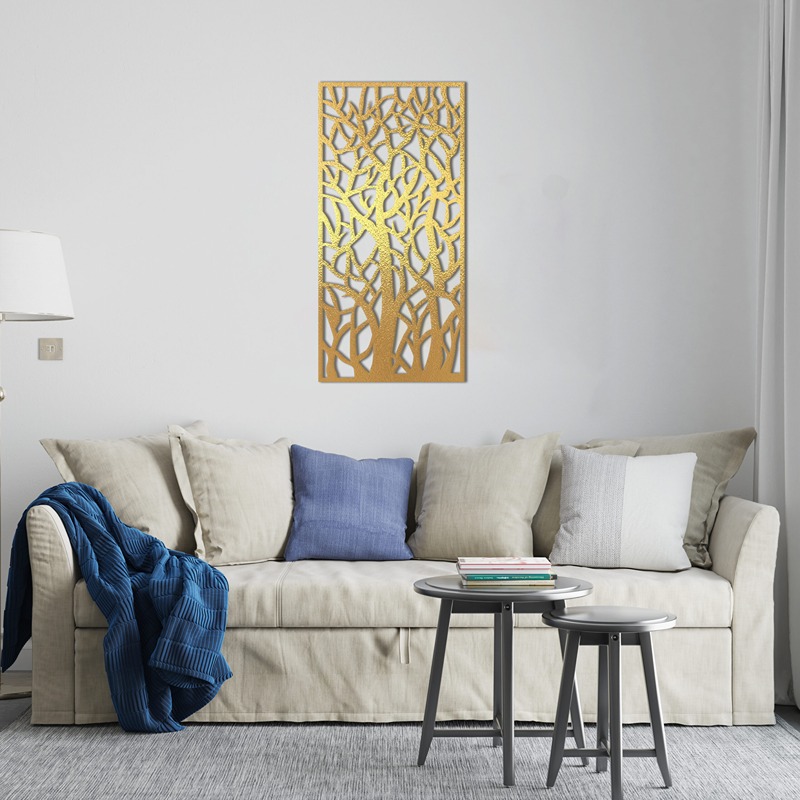 ديكور حائط خشبي، 40 × 80 سم، متعدد الألوان - KM-EG31-227