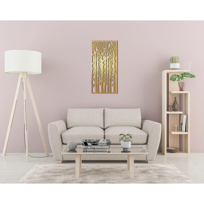 ديكور حائط خشبي، 40 × 80 سم، متعدد الألوان - KM-EG31-228