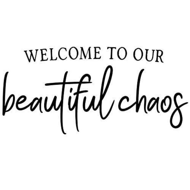 ملصق حائط، 55 × 28 سم، أسود - KM-EG31-248